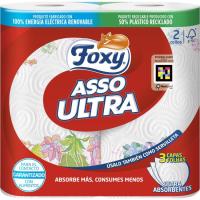 Papel de cocina FOXY ASSO ULTRA, paquete 2 rollos
