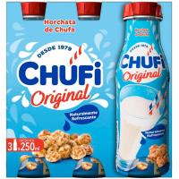 Horchata original CHUFI, pack 3x250 ml