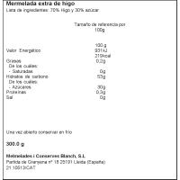 Mermelada de higos BLANCH, frasco 300 g
