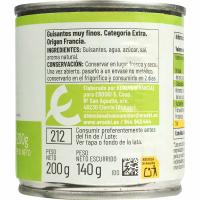 Pèsol molt fi EROSKI BASIC, pack 3x140 g