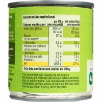 Guisante extrafino EROSKI, pack 3x140 g