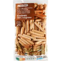 Colines 100% integral de trigo EROSKI, bolsa 250 g Colines 100% integral de trigo EROSKI, bolsa 250 g