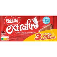 Chocolate NESTLÉ, pack 3x125 g Chocolate NESTLÉ, pack 3x125 g