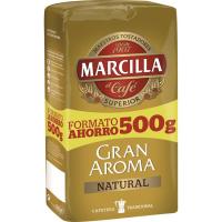 Café molido natural MARCILLA, paquete 500 g Café molido natural MARCILLA, paquete 500 g