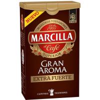 Café molido Gran Aroma extra fuerte MARCILLA, click pack 250 g Café molido Gran Aroma extra fuerte MARCILLA, click pack 250 g
