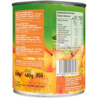 Préssec en almívar lleuger EROSKI, llauna 480 g