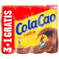 Batut de cacau COLA CAO ENERGY, pack 3+1x188 ml