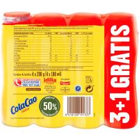 Batut de cacau COLA CAO ENERGY, pack 3+1x188 ml