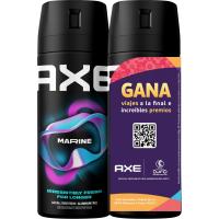 Desodorant per a home Marini AXE, pack 2x150 ml Desodorant per a home Marini AXE, pack 2x150 ml