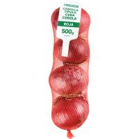 Cebolla roja buti EROSKI, malla 500 g Cebolla roja buti EROSKI, malla 500 g