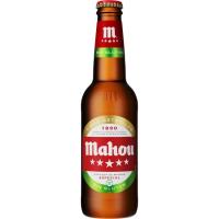 Cerveza sin gluten MAHOU, botellín 33 cl Cerveza sin gluten MAHOU, botellín 33 cl