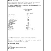 Bebida de avena enriquecida OATLY, brik 1 litro