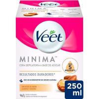 Cera de azúcar con aceite de argán natural VEET, tarro 250 ml Cera de azúcar con aceite de argán natural VEET, tarro 250 ml