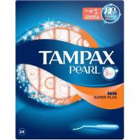 Tampón superplus TAMPAX PEARL, caja 24 uds Tampón superplus TAMPAX PEARL, caja 24 uds