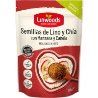 Semillas de lino-chia-manzana LINWOODS, bolsa 200 g Semillas de lino-chia-manzana LINWOODS, bolsa 200 g