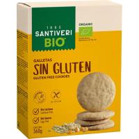 Galleta Digestive sin gluten bio SANTIVERI, caja 360 g Galleta Digestive sin gluten bio SANTIVERI, caja 360 g