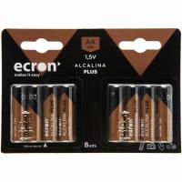 Pila alcalina LR06 (AA) ECRON+, pack 8 uds Pila alcalina LR06 (AA) ECRON+, pack 8 uds