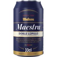 Cerveza MAHOU Maestra, lata 33 cl Cerveza MAHOU Maestra, lata 33 cl
