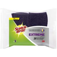 Estropajo con esponja morada extreme SCOTH-BRITE, pack 2 unid. Estropajo con esponja morada extreme SCOTH-BRITE, pack 2 unid.