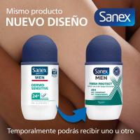 Desodorant per a home dermo sensitive SANEX, roll on 50 ml