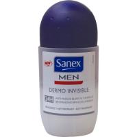 Desodorant per a home dermo invisible SANEX, roll on 50 ml Desodorant per a home dermo invisible SANEX, roll on 50 ml