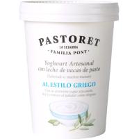 Yogur artesano al estilo griego PASTORET, tarrina 500 g Yogur artesano al estilo griego PASTORET, tarrina 500 g