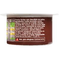 Mousse de chocolate EROSKI, pack 4x60 g