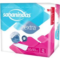 Extra protector 60x90 SABANINDAS, paquet 20 u Extra protector 60x90 SABANINDAS, paquet 20 u