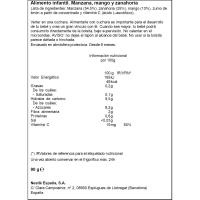 Bolsita de manzana-zanahoria-mango NESTLÉ, doypack 90 g