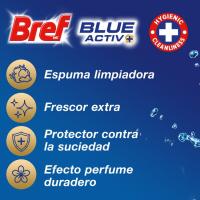 Limpiador wc poder activo azul BREF, pack2