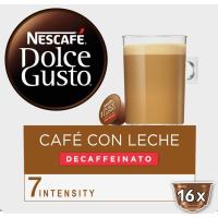 Café c/ leche descafeinado NESCAFÉ DOLCE GUSTO, caja 16 cápsulas Café c/ leche descafeinado NESCAFÉ DOLCE GUSTO, caja 16 cápsulas