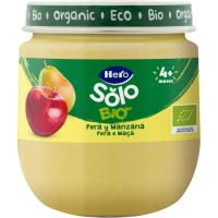 Tarrito ecológico de pera-manzana HERO BABY, tarro 120 g Tarrito ecológico de pera-manzana HERO BABY, tarro 120 g
