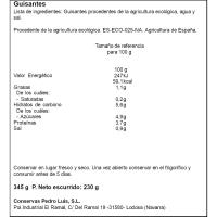 Pedro Luis Pèsols ecològics 210g