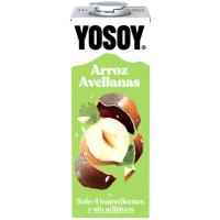 Beguda d`arròs-avellana YOSOY, brik 1 litre