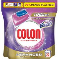 Detergent en càpsules COLON VANISH ADVANCE, bossa 22 dosi Detergent en càpsules COLON VANISH ADVANCE, bossa 22 dosi