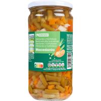 Macedonia de verduras EROSKI, frasco 400 g Macedonia de verduras EROSKI, frasco 400 g