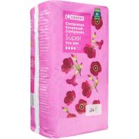 Compresa ultra super con alas EROSKI, paquete 24 unid.