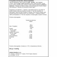 Croquetes de cassola de bacallà LA COCINERA, borsa 500 g