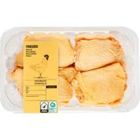 Contramuslo de pollo con piel EROSKI, bandeja aprox. 500 g Contramuslo de pollo con piel EROSKI, bandeja aprox. 500 g