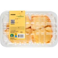 Contramuslo de pollo con piel EROSKI, bandeja aprox. 500 g