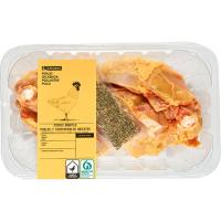 Muslo de pollo brasa EROSKI, bandeja aprox. 650 g Muslo de pollo brasa EROSKI, bandeja aprox. 650 g