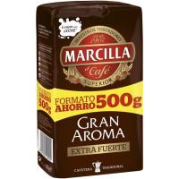 Café molido extrafuerte MARCILLA, paquete 500 g Café molido extrafuerte MARCILLA, paquete 500 g