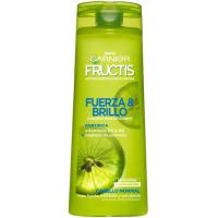 Champú fuerza brillo normal FRUCTIS, bote 380 ml Champú fuerza brillo normal FRUCTIS, bote 380 ml