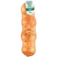 Cebolla blanca Buti EROSKI, malla 1 kg Cebolla blanca Buti EROSKI, malla 1 kg