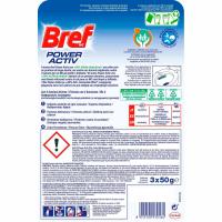 Bloque wc natura poder activo BREF, pack 3 uds