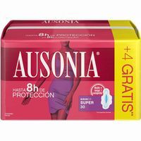 Compresa super con alas AUSONIA, paquete 30 uds.