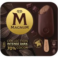 Bombón Intense Dark MAGNUM, 3 unid., caja 222 g Bombón Intense Dark MAGNUM, 3 unid., caja 222 g
