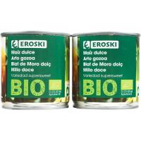 Blat de moro EROSKI BIO, pack 2x140 g Blat de moro EROSKI BIO, pack 2x140 g