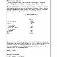Cerveza 0,0% HEINEKEN, pack botellín 6x25 cl