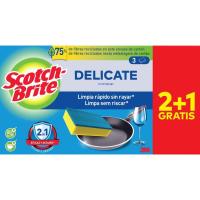Fregall blau no ratlla SCOTCH-BRITE, pack 2+1 u Fregall blau no ratlla SCOTCH-BRITE, pack 2+1 u